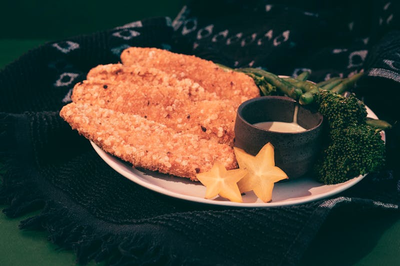 Original chicken tenders hand-breaded golden crispy