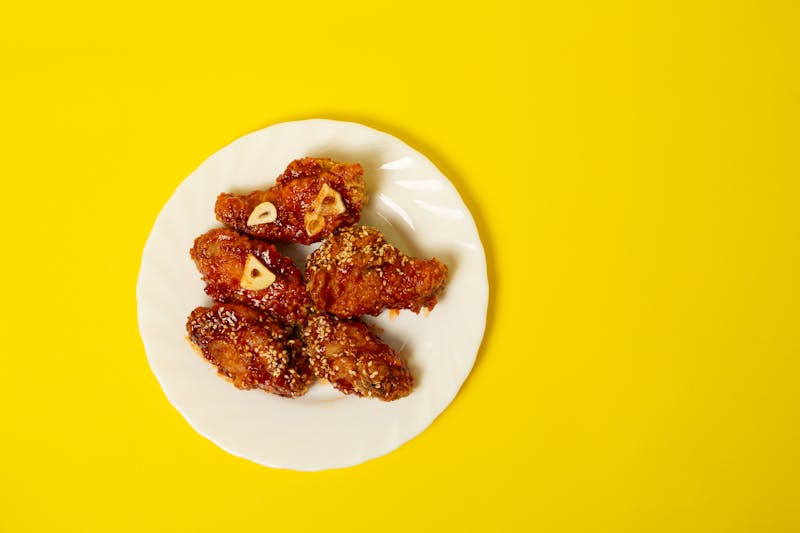 BBQ Smokehouse wings glazed with smoky barbecue sauce